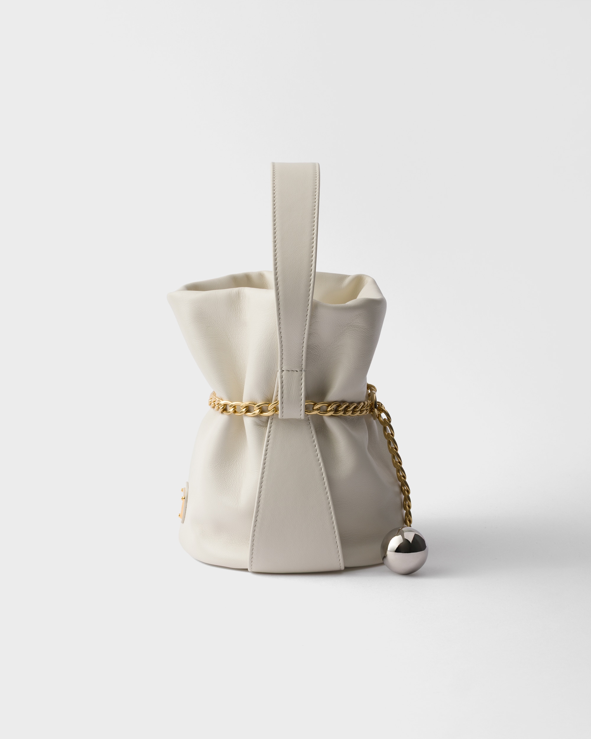 Petit Sac Noir nappa leather mini-bucket bag - Image 3